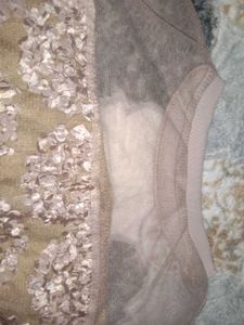 Embellished Fabric Piece