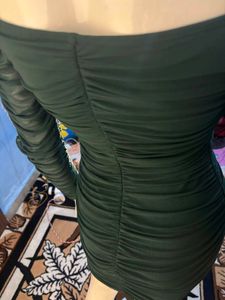 Chic Green Bodycon Dress 2000/ only price