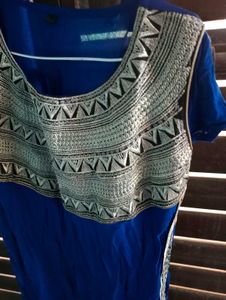 Designer Blue Kurta
