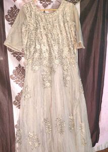 Elegant Embroidered Gown