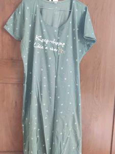 Green Starry Night Dress