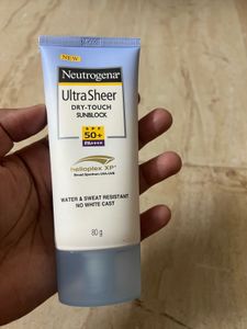 Sealed Neutrogena Ultra Sheer SPF 50+ Sunscreen