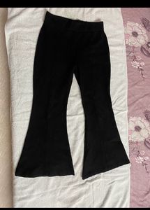 Black Bell Bottom Jeggings