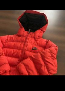 Red Nike Puffer Jacket
