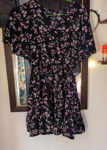 Floral Print Mini Dress