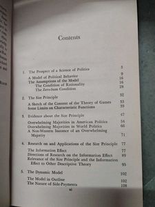 The Theory Of Political Coalitions
