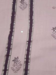 Peach Stripe Kurti