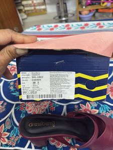 DressBerry Heels - Burgundy Straps