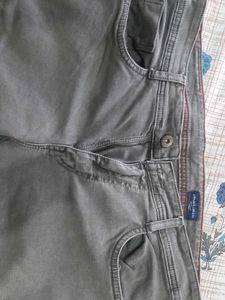 Grey Straight Leg Jeans