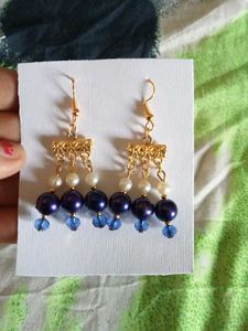 earings blue 🔵
