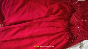 Red Embroidered Lehenga Choli