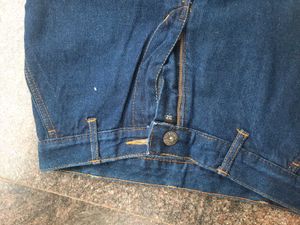Blue Straight Cut Jeans For Men's.