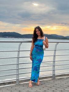 Bodycon Blue Dress