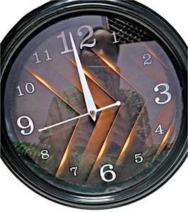 Black 🖤 Wall Clock 🥄