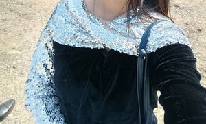 Sequence velvet top