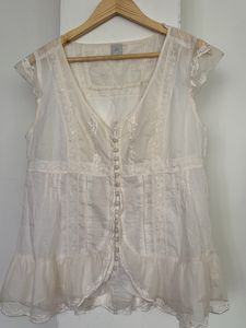 White Beautiful Top