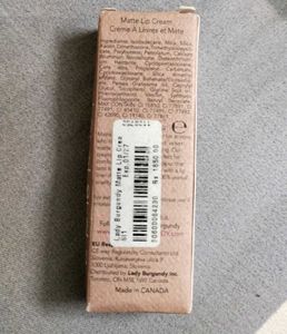 Lady Burgundy Matte Lip Cream