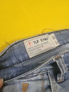 Unisex Light Wash Denim Jeans