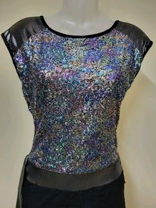 Sequinned Romper