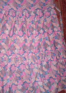 Tiered Floral Print Dress