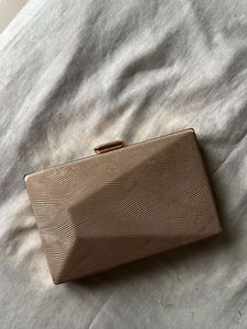 Elegant Gold Clutch
