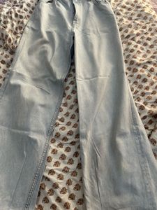Faded Blue Jeans Fits Like A Dream