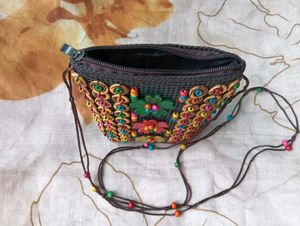 Boho Beaded Shoulder Bag