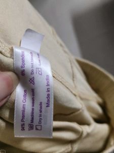 Lyra women Comfortable Cotton Beige Leggings