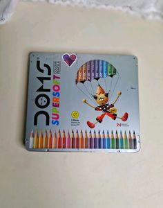 Domes Supersoft Color Pencil Set Of 24