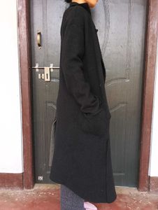 Elegant Black Overcoat
