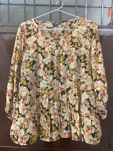Code Floral Printed Top