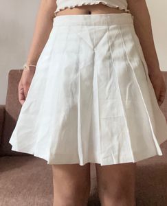 White Tennis Skirt