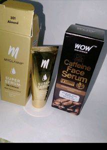 Combo Myglamm Bb Cream And Wow Face Serum