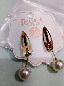 Delleza Pearl Drop Earrings