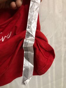 Terranova Red Crop Top