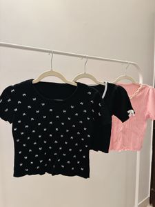 BUY 2 GET 1 FREE - Set of Cute Cropped Tops