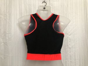 Nike Black And Red Gym Wear Top