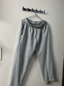 Gray Casual Sweatpants