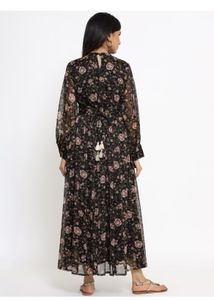 Floral Print Dress/Gown