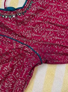 PINK ANARKALI SUIT