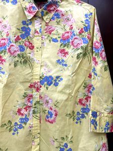 Floral Button-Down Shirt