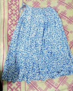 Floral Skirt &amp; Cardigan Set