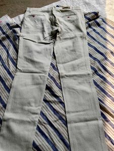 Jeans white &amp; Black 2 pieces
