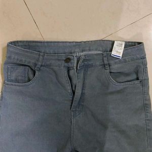 Grey Denim Jeans