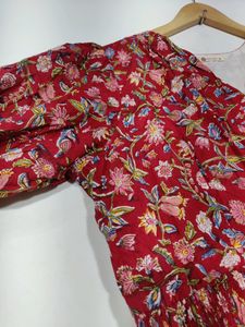 Floral Print Midi Dress