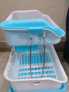 Kitchen Dish Drainer Plastic Rack