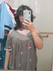 Korean CUTE Aesthetic Floral Top