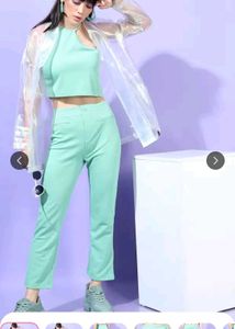 Mint Green Bootcut Trouser