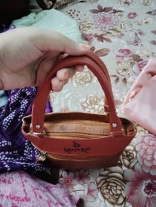 Krazy Kat Leather Handbag 👜