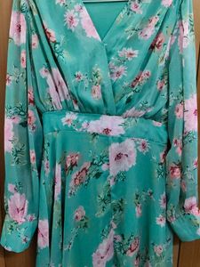 Floral Print Midi Dress